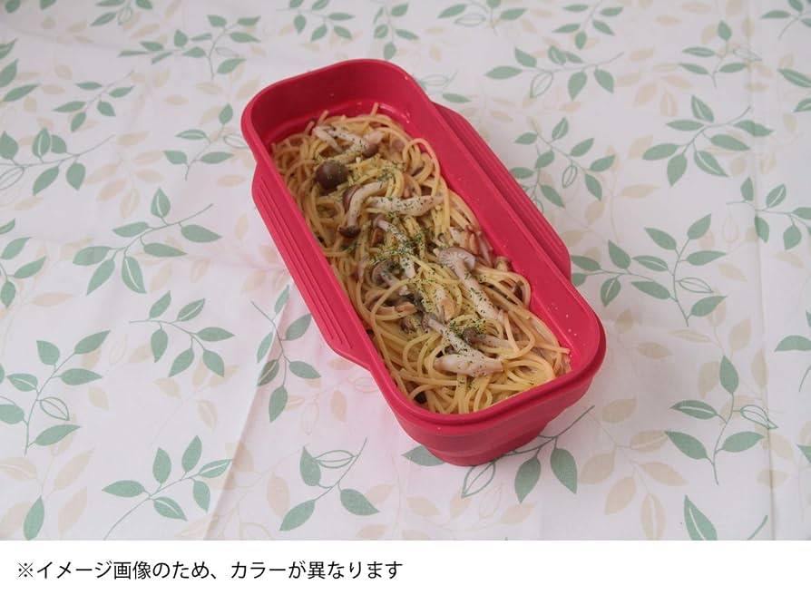 (未使用･未開封品)　旭金属 シリコンスチーマー レンジ パスタ レシピ付き スチームプレート付き オーブン 食洗器可 コンパクト収納 メトレフランセ レッド 815-RD 7z28pnb Amazon｜旭金属 シリコンスチーマー 電子 レンジ オーブン
